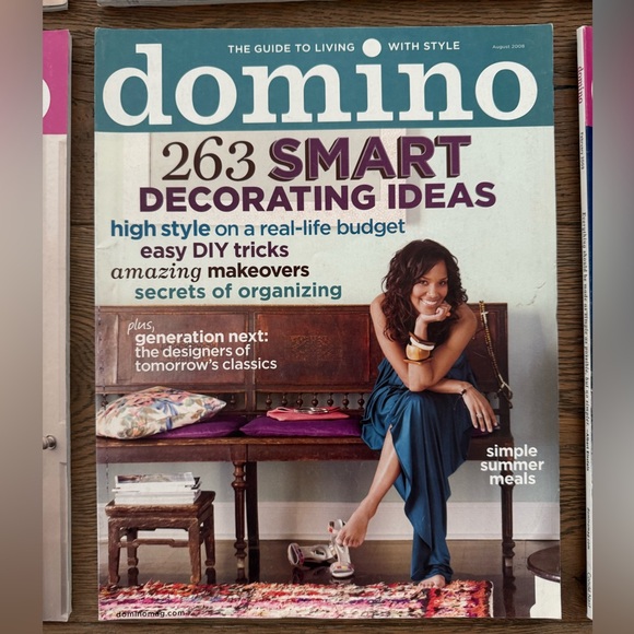 Domino Magazine 2008 2009 6 Issues Magazines lifestyle Decoration Decor House - Picture 7 of 16